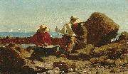 Winslow Homer The Boat Builders oil